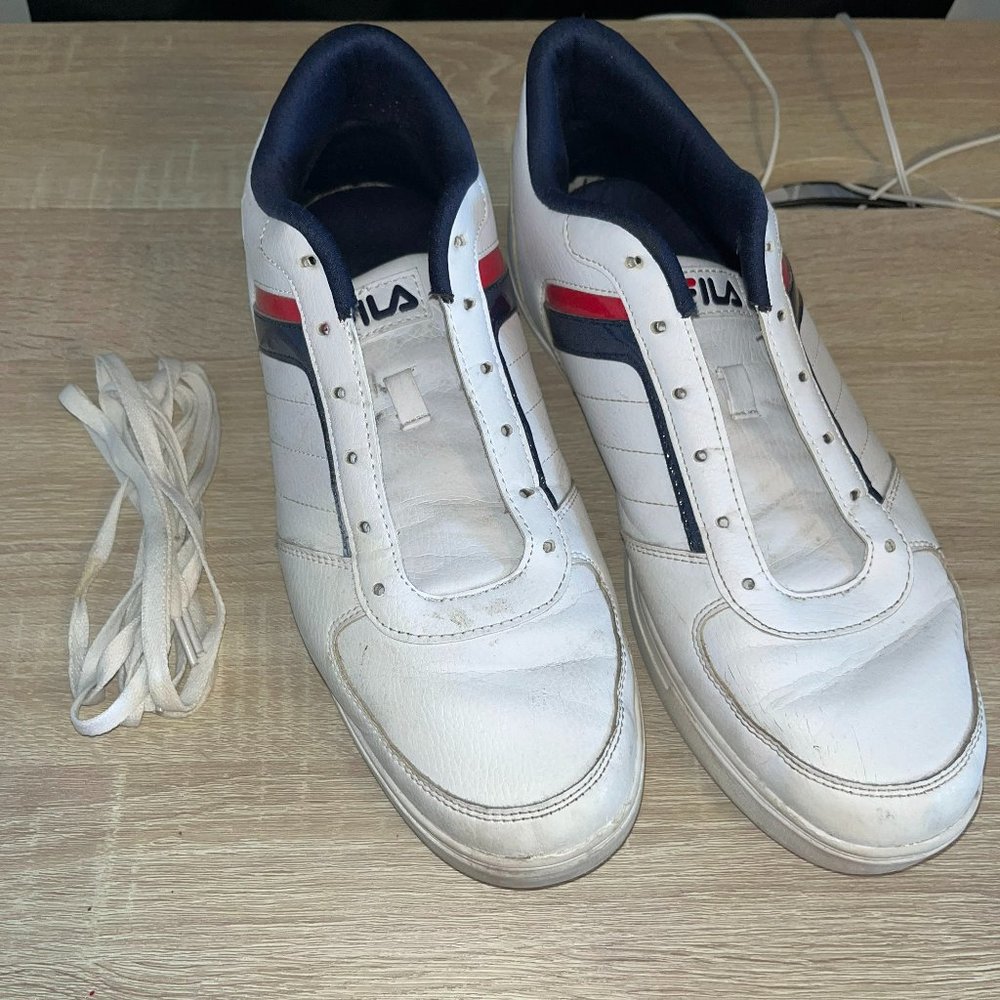 Fila white sneakers